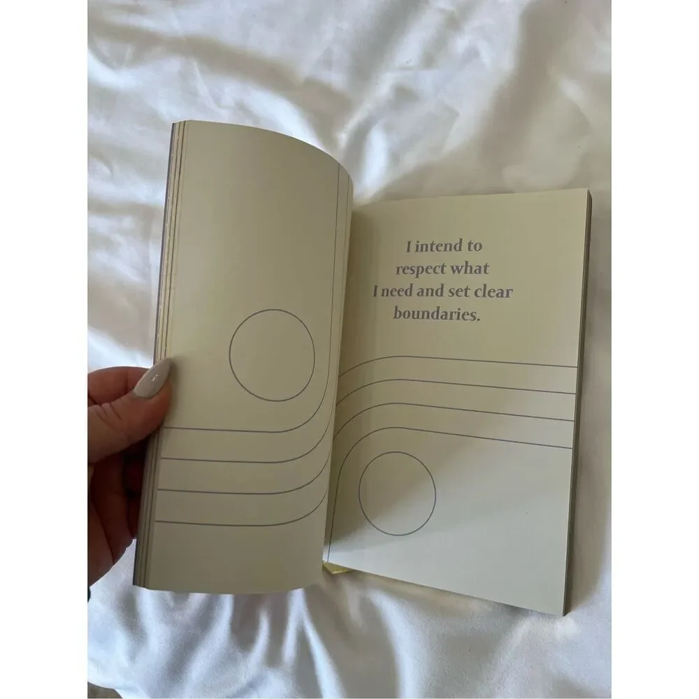 NWT Green Inspired Guided Journal Softcover Sewn Today with Intention Notebook